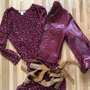 Vintage Gap Leather Jacket